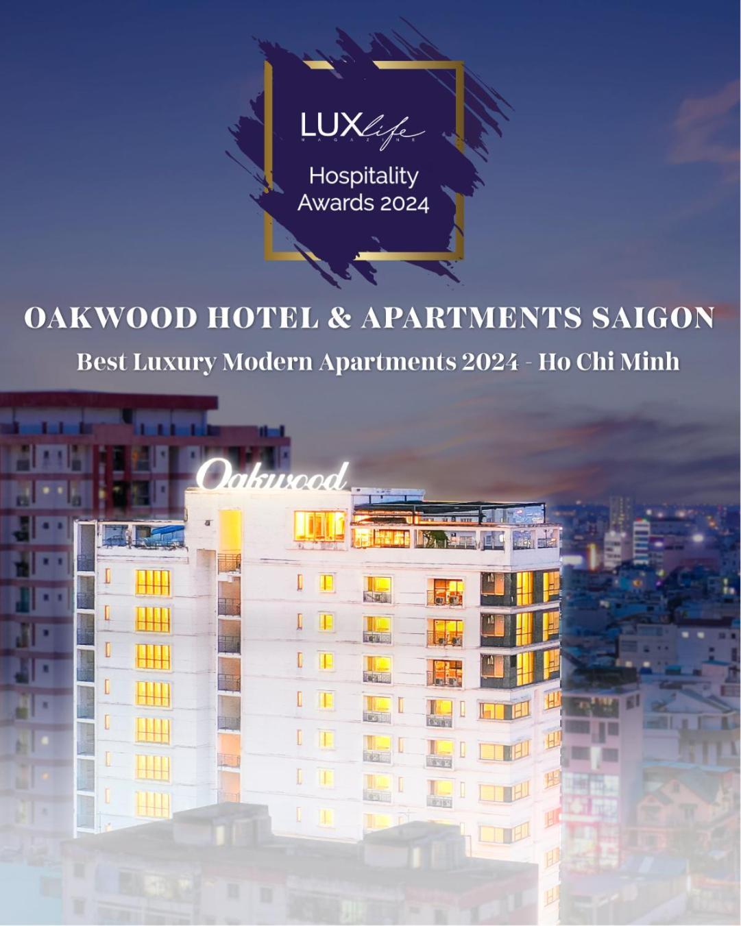 Oakwood Hotel & Apartments Saigon Ho Chi Minh City Exterior photo